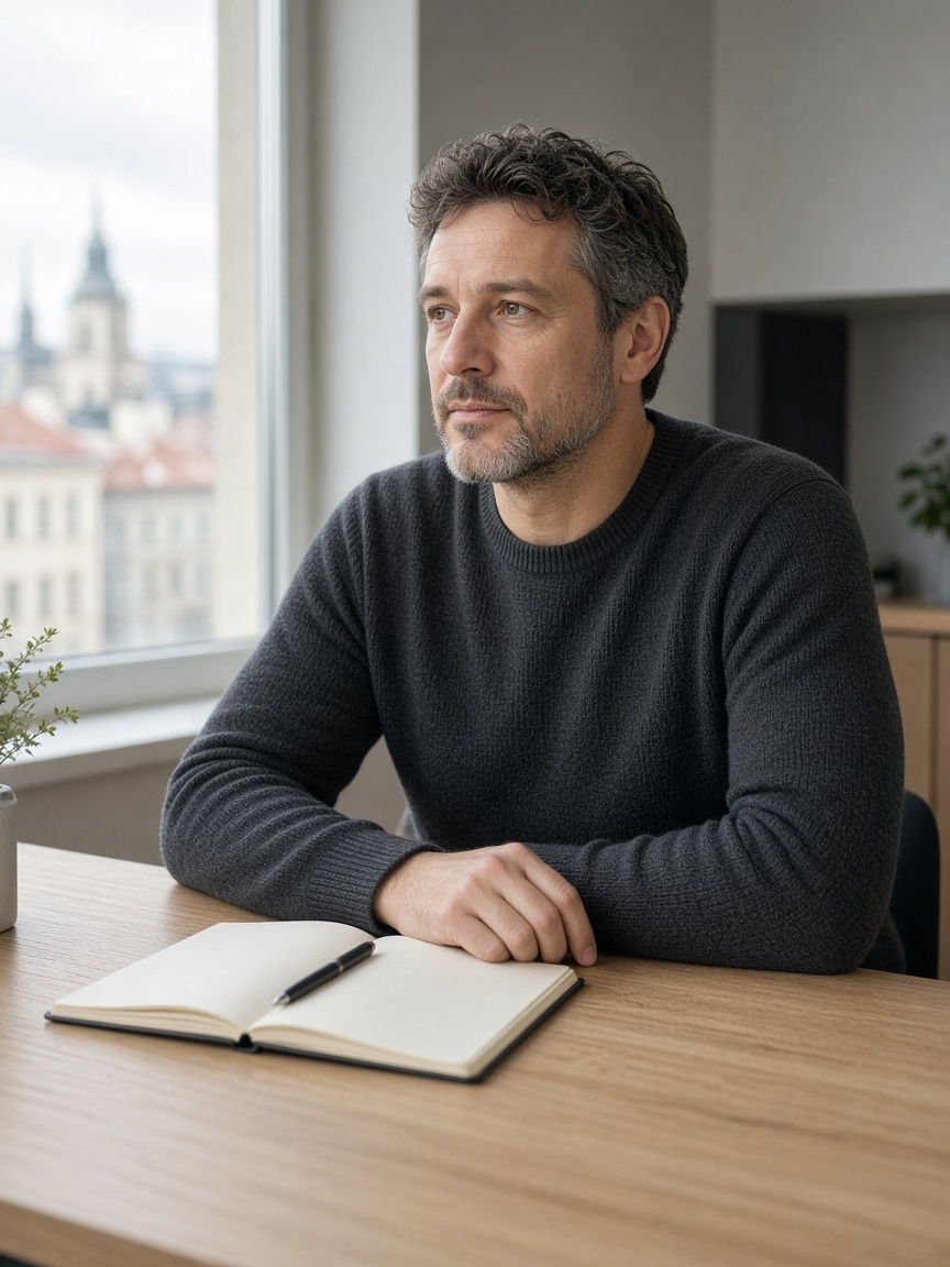 Desk portrait